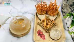 Trà đông trùng hạ thảo táo đỏ có nhiều công dụng tốt đối với sức khỏe
