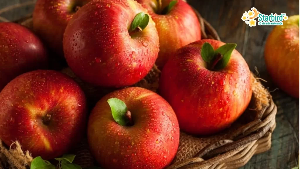 Táo thể hiện cho sự bình an và hạnh phúc