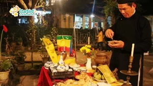 Văn khấn giao thừa ngoài trời