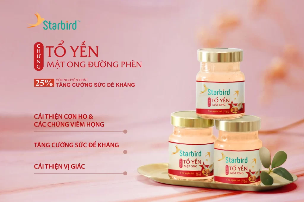 Yến chưng mật ong Starbird