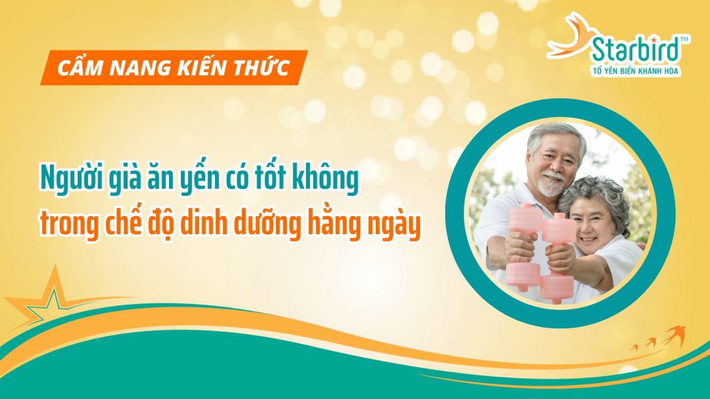 Người già ăn yến có tốt không trong chế độ dinh dưỡng hàng ngày?
