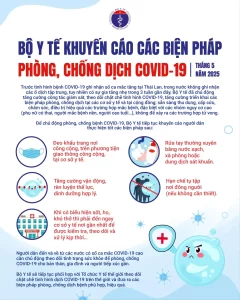 Bộ Y Tế khuyến cáo các biện pháp, phòng chống dịch COVID-19