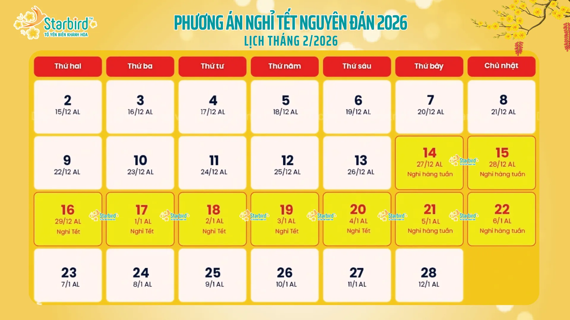 Ngày Tốt Năm 2026 & Lịch Nghỉ Tết Nguyên Đán
